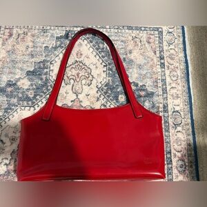 DKNY Red Shoulder Bag